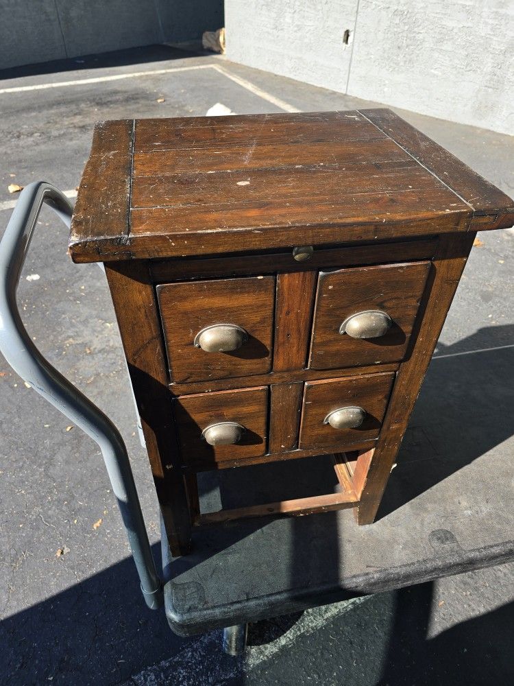 Pottery Barn Antique Nightstand