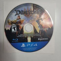 Ps4 Game .. Dungeons 3 !!!