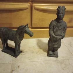 Chinese Terracotta Horse & Warrior 