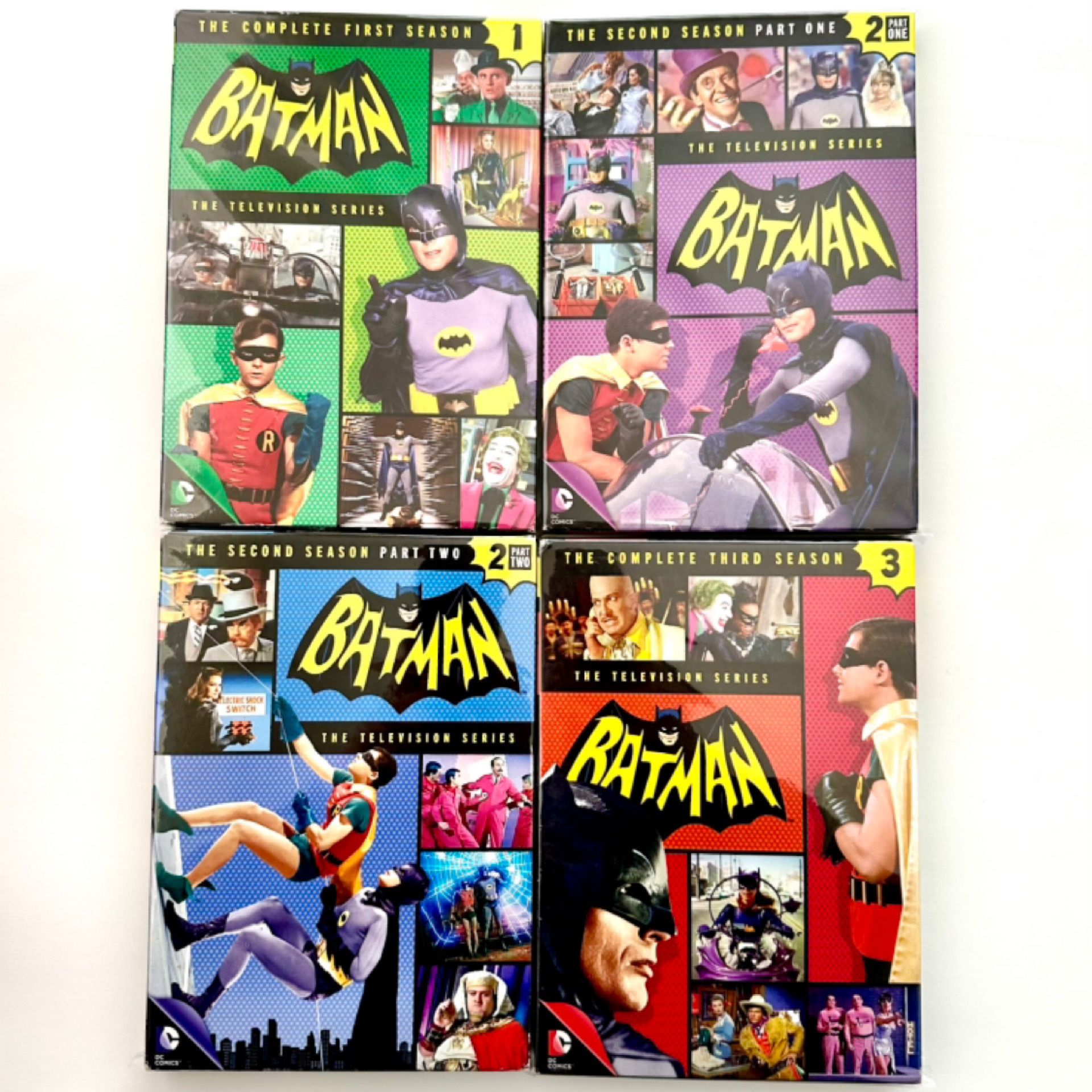 Complete ‘66 Batman TV Television Series DVD Adam West Burt Ward