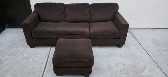 FREE  Sofa with Ottoman