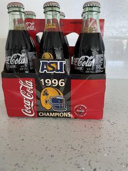 1996 ASU Rose Bowl Coke Bottles