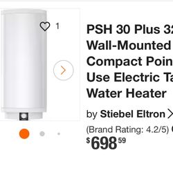 30 Gallon Water Heater, Stiebel Eltron