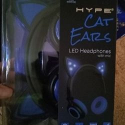 Cat Ears Led Headphones With Mic
