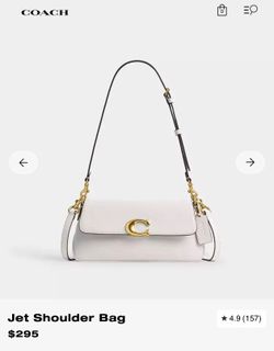 Coach jet shoulder bag
