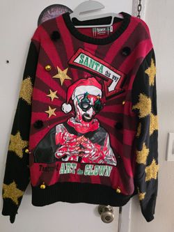Art The Clown Ugly Christmas Sweater