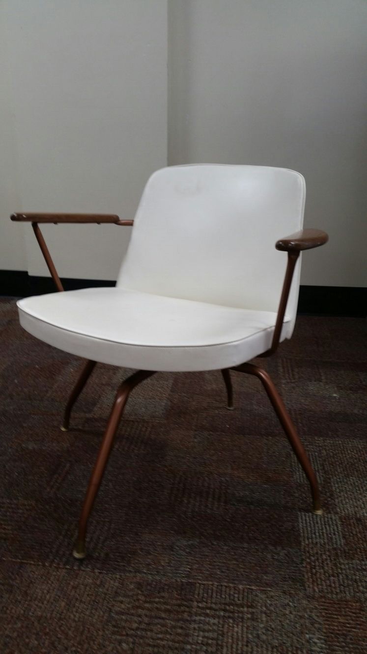 60's Mid century modern Viko Baumritter swivel chair SURVIVOR CONDITION
