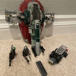 Lego Boba Fett’s Starship 75312 Complete