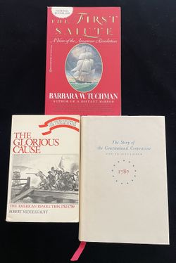 American Revolution History Book Lot (3): Tuchman, Middlekauff