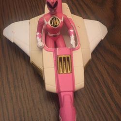 Pink Power Ranger With Jet