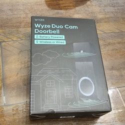 Wyze DUO Doorbell New Never Used  (You Need Wyze WiFi Chime To Work)