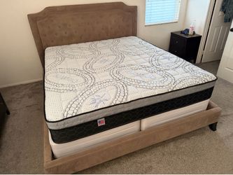 Cal King Bamboo Orthopedic Pillow Top Mattress!