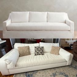 Pottery Barn Slope Sofa
