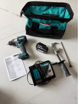 Cordless Hammer Driver Drill (Only One Battery)