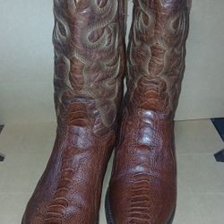 El Dorado Ostrich Boots 