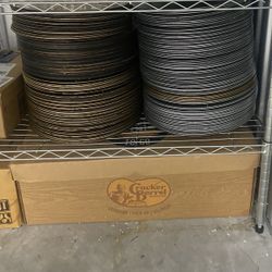 CHARGER PLATES Silver/ Gold