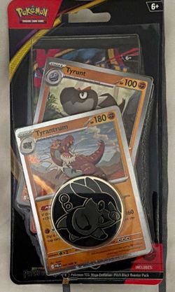 Pokémon TCG Pitch Black Booster Pack w/ Tyrunt & Tyrantrum Promos