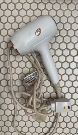 T3 hair drier white
