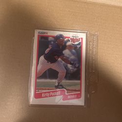 Kirby Puckett Error Cards