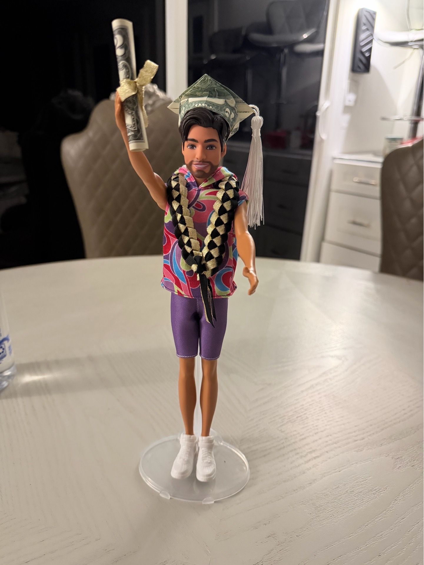 Personalized grad barbie