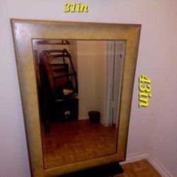 Hoffer Furniture Pale Green Mirror 