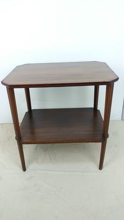 Vintage mahogany side table