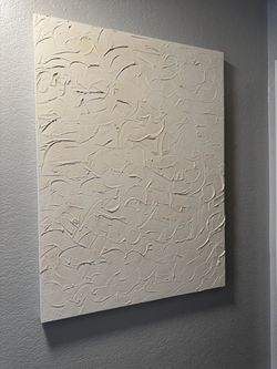 Abstract Textured Canvas Wall Art