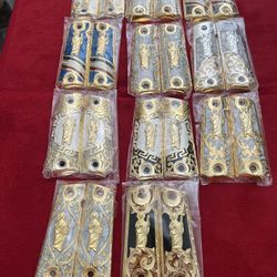 Cachas De Chapa De Oro 14 Kilates 