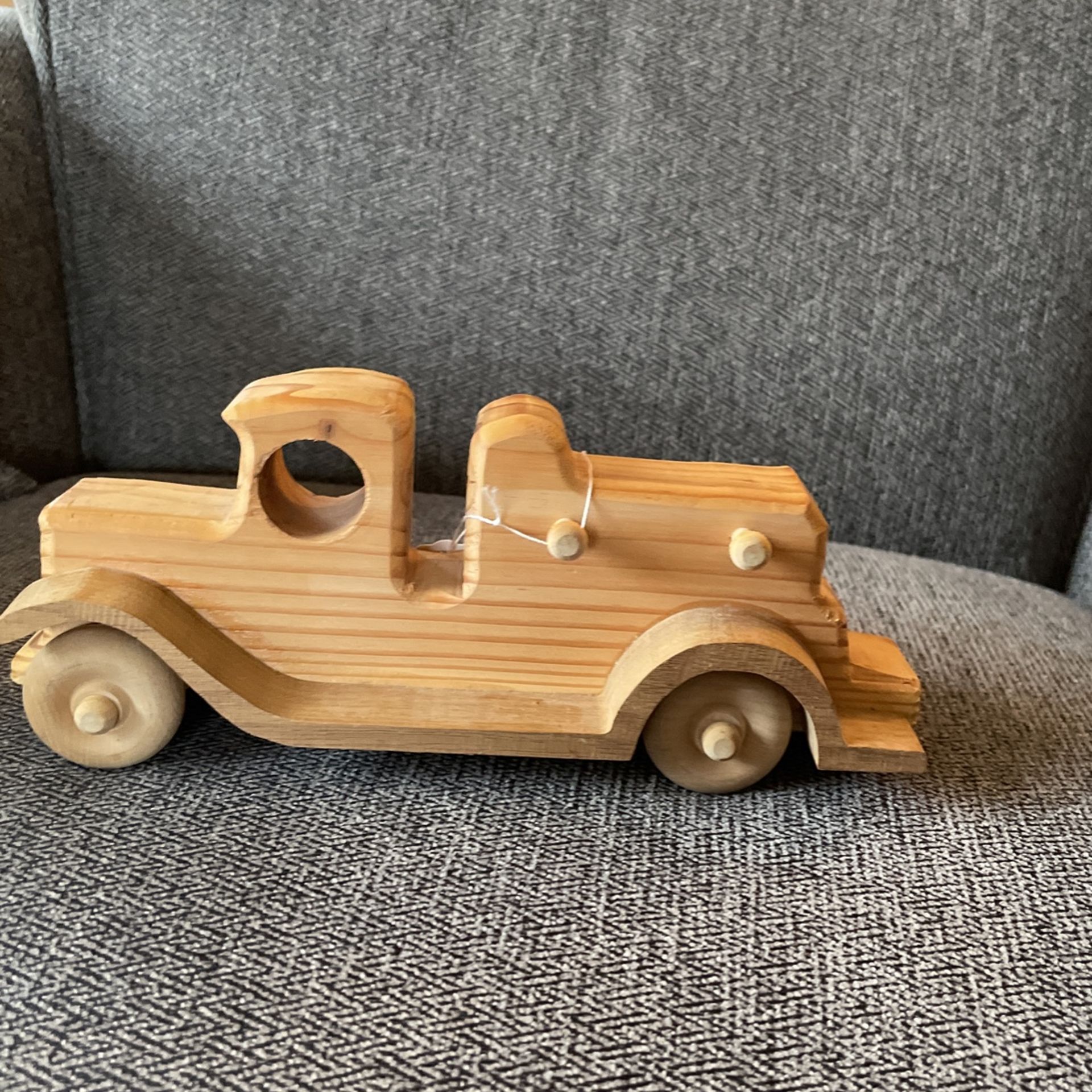 Handmade wooden truck
