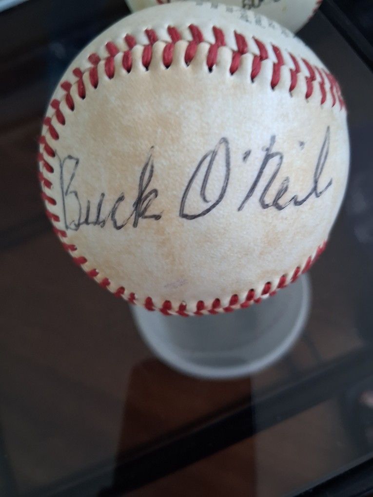 Buck O'Neil Signed Basebsll