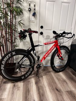 Specialized S-Works Transition carbon triathlon/ time-trial bike -large frame