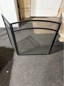Fireplace screen. $15