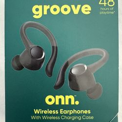 ONN Wireless Earphones With Case