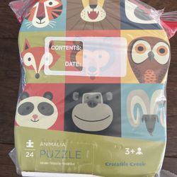 Crocodile Creek Animalia Puzzle