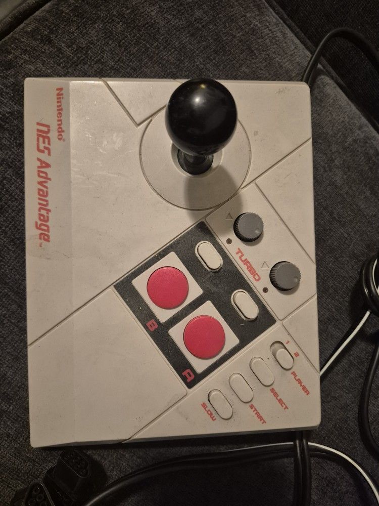 official arcade-style joystick released by Nintendo for the Nintendo Entertainment System (NES). 