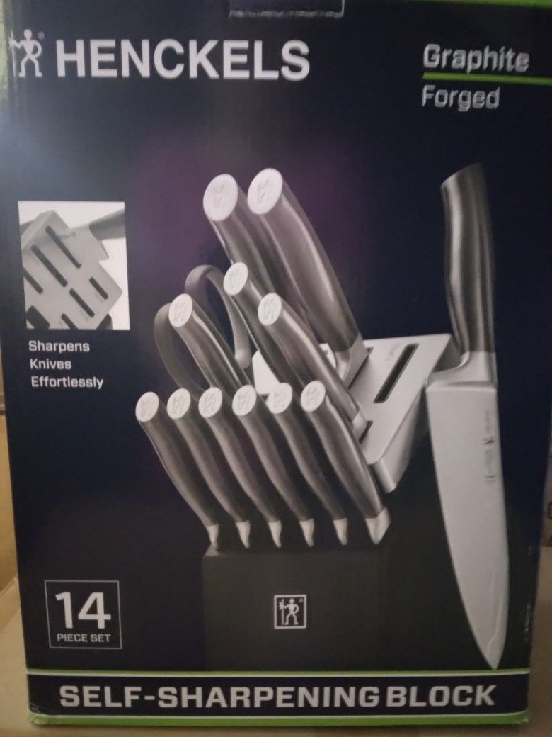 Henckels Knife Set Open Box (missing 1 pc)