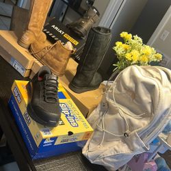 UGG Boots shoes back pack North face 