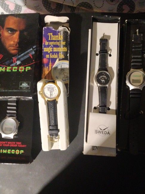 4 1990s Promotional Watches  Disney A