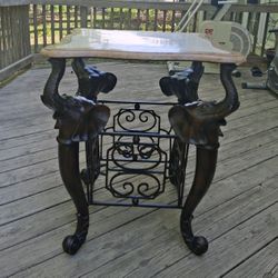 Decorative Elephant Table 