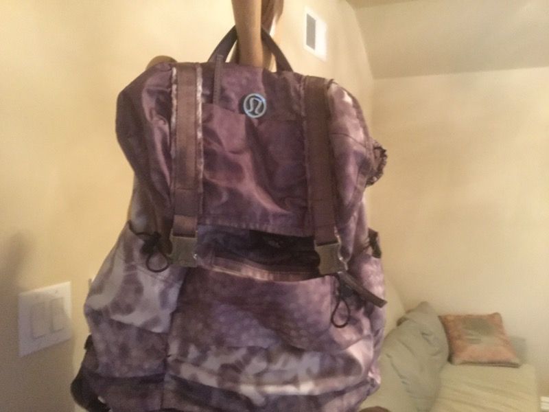 Lululemon snowy owl backpack