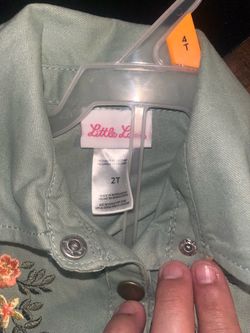 A girls pant romper