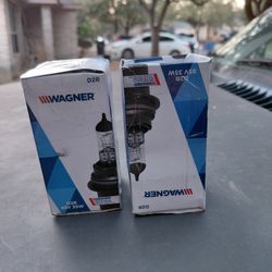 Wagner D2R HID Headlight Bulbs X2