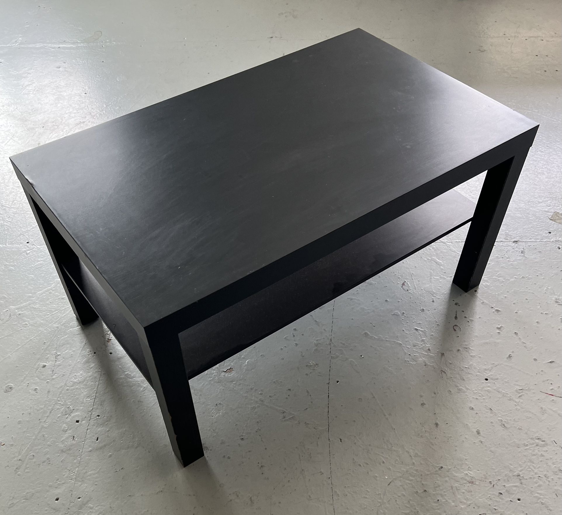 Ikea Lack black/brown coffee table