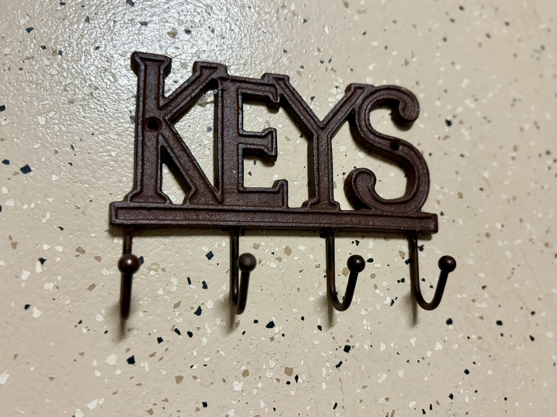 Key Holder Hooks Organizer Hanger Rack