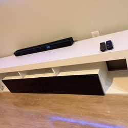 80 Inch White TV Stand