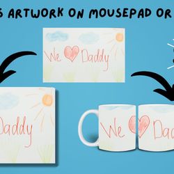 Father’s Day Gift | Personalized | Custom | Kids Gift To Dad