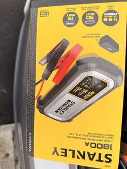 Stanley 1800A Jump box And Charging Station Brand New