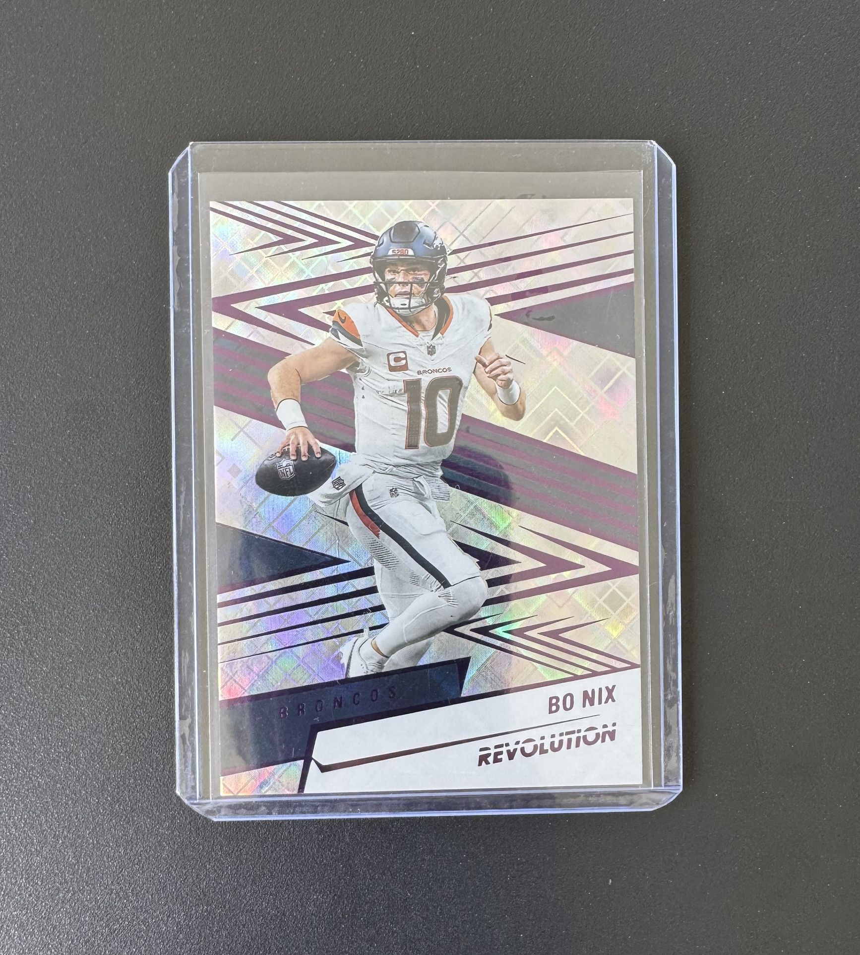2025 Bo Nix Panini Revolution Cosmic SP /20