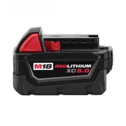 Brand New - Milwaukee M18 5.0Ah Battery A – Model 48-11-1850