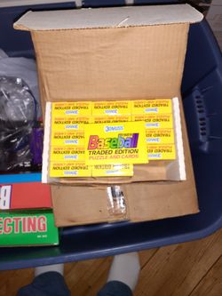 Case Of 15 Boxes Of 1989 Dunruss Baseball Traded New